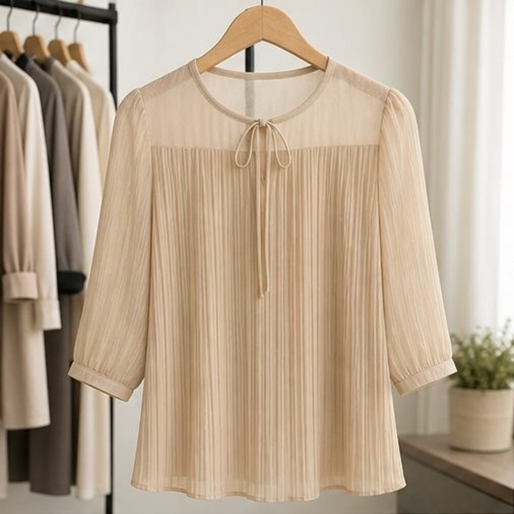 Ivory Tunic Blouse